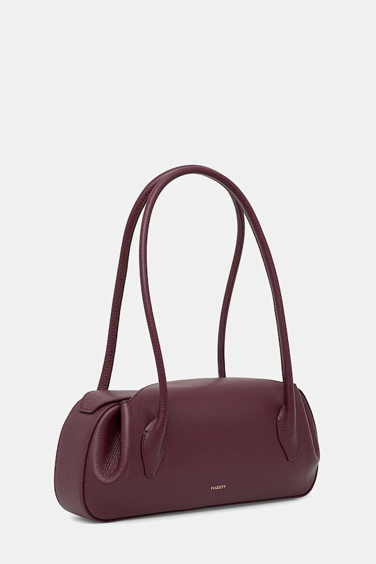 Yuzefi borsa a mano in pelle OYSTER YUZRS25.HB.OYSB.L049 granata AW25