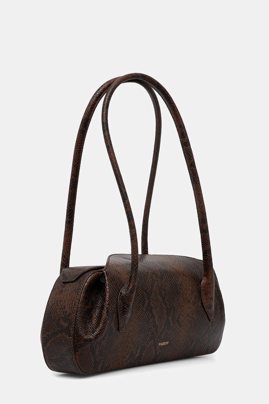 Yuzefi poșetă de piele OYSTER YUZPF25.HB.OYSB.L062 maro AW25