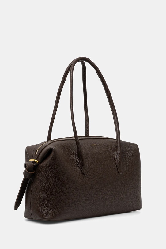 Yuzefi poșetă de piele BRIOCHE DUFFLE YUZPF25.HB.BD.L038 maro AW25