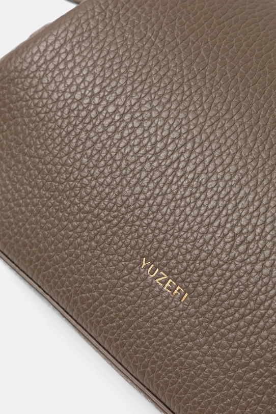 Yuzefi borsa a mano in pelle OYSTER grigio YUZSS25.HB.MOYC.L052