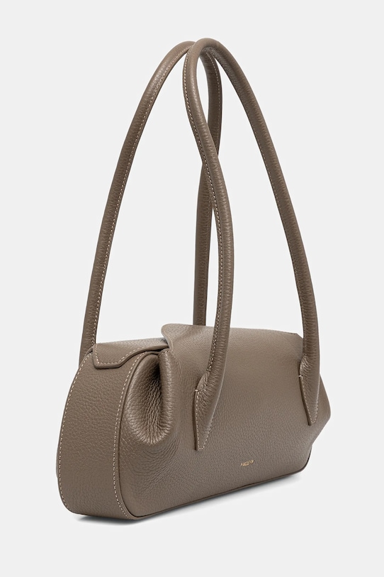 Yuzefi poșetă de piele OYSTER YUZSS25.HB.OYSB.L052 bej AW25