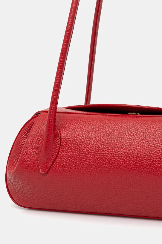 Yuzefi poșetă de piele OYSTER rosu YUZPF25.HB.OYSB.L060