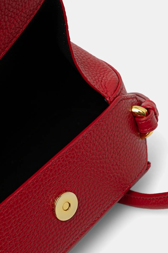 Kožená kabelka Yuzefi OYSTER MINI DUFFLE YUZPF25.HB.MOYD.L060 červená