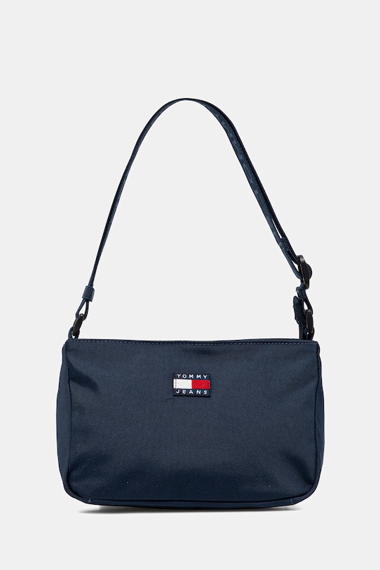Kabelka Tommy Jeans hladký námořnická modř AW0AW17544