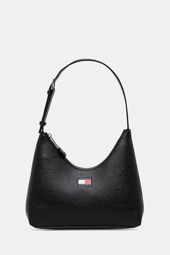 Tommy Jeans poșetă uni negru AW0AW17548
