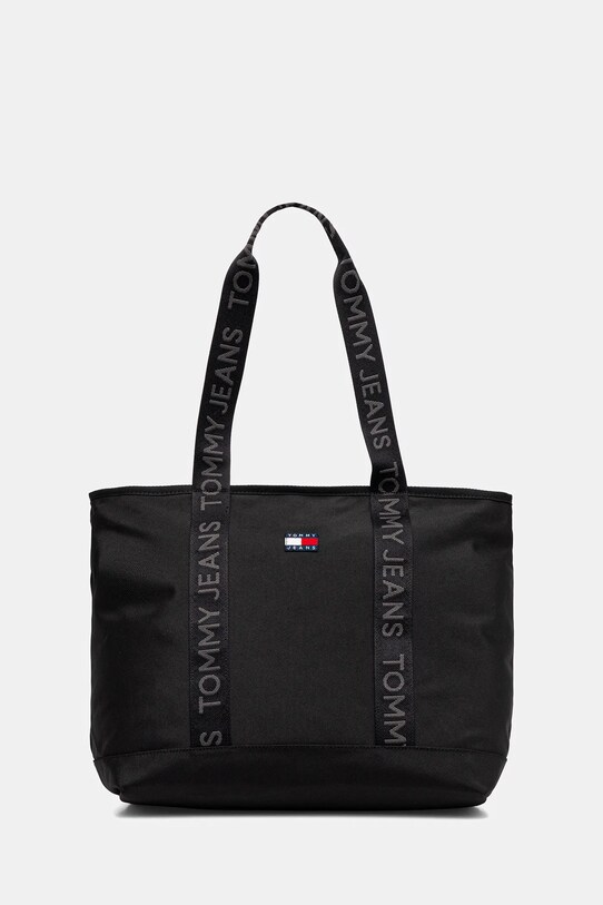 Сумочка Tommy Jeans узор чёрный AW0AW17567