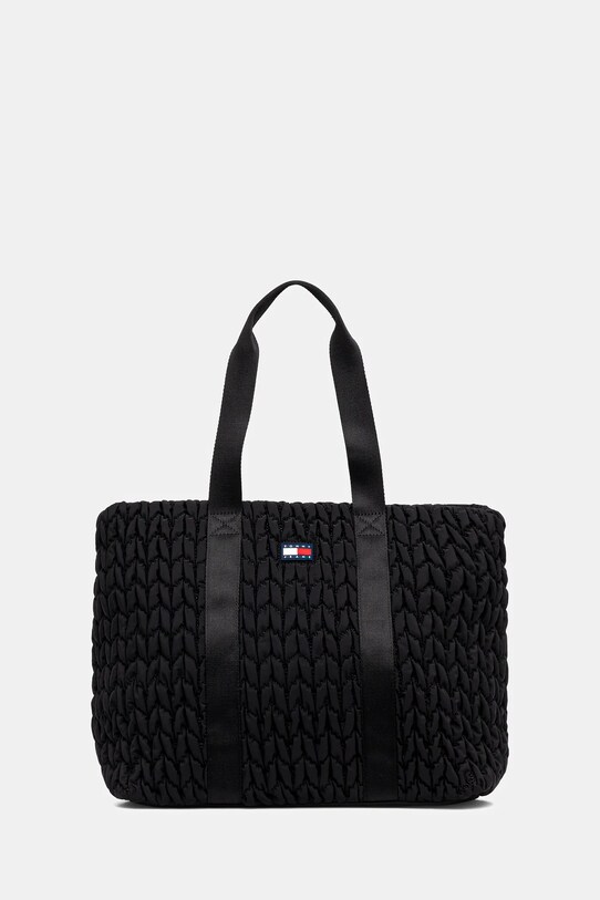 Tommy Jeans torebka mieści A4 czarny AW0AW17818