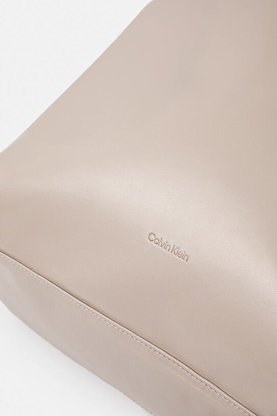 Kabelka Calvin Klein béžová LV04K3159G