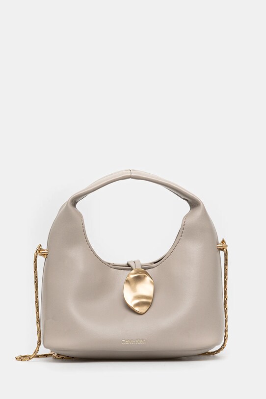 Calvin Klein kézitáska szintetikus bőr bézs LV04K3177G