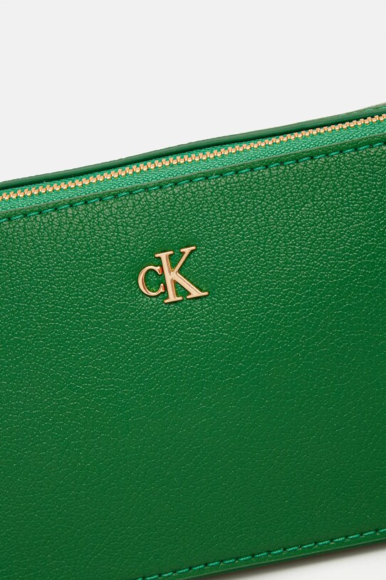 Kabelka Calvin Klein zelená LV04K1086G