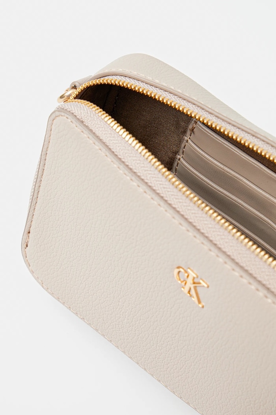 Τσάντα Calvin Klein LV04K1086G μπεζ