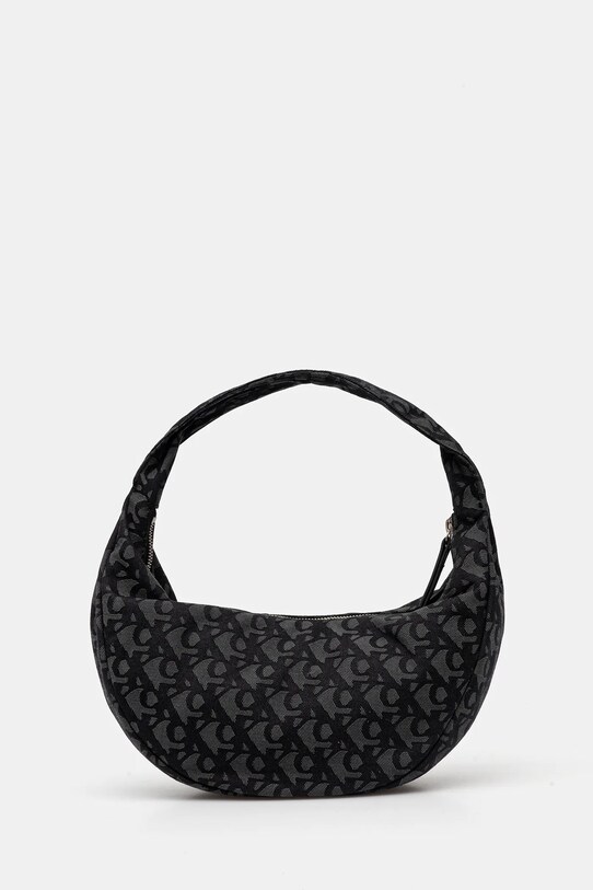 Calvin Klein torebka nie mieści A4 czarny LV04F3206G