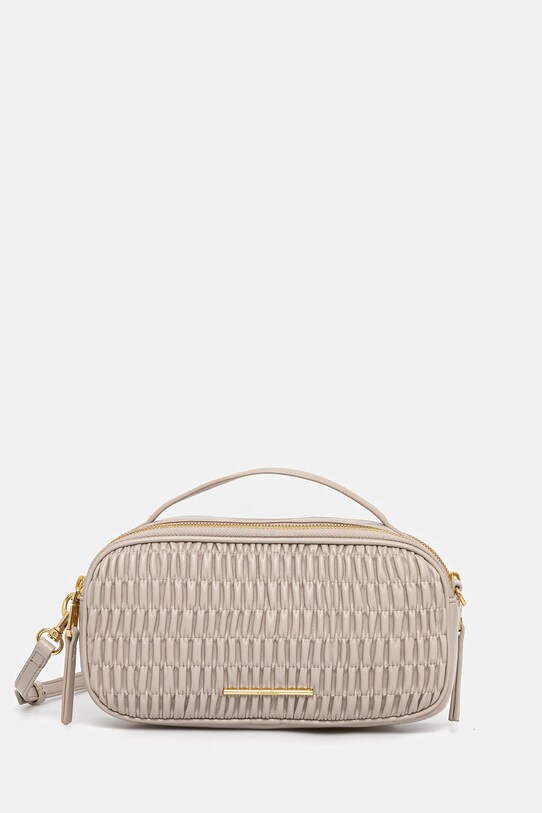 Calvin Klein torebka nie mieści A4 beżowy LV04K3184G