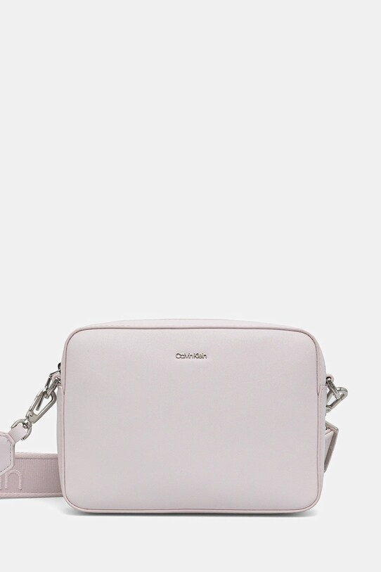 Calvin Klein kézitáska szintetikus bőr rózsaszín LV04F3097G