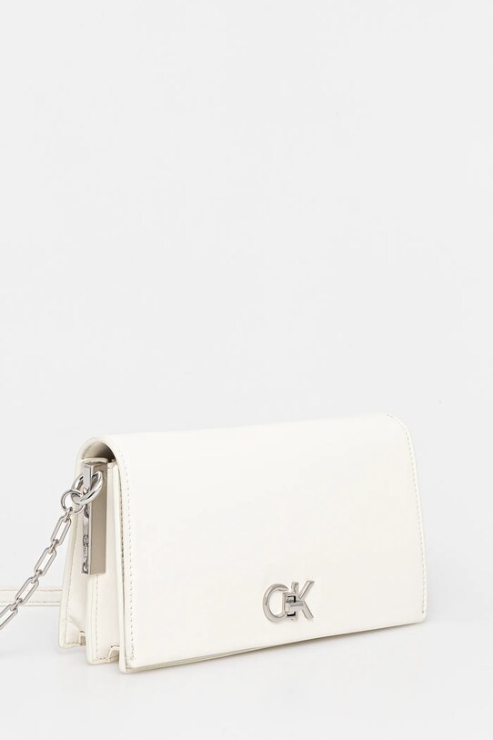 Τσάντα Calvin Klein LV04F3103G λευκό AW25