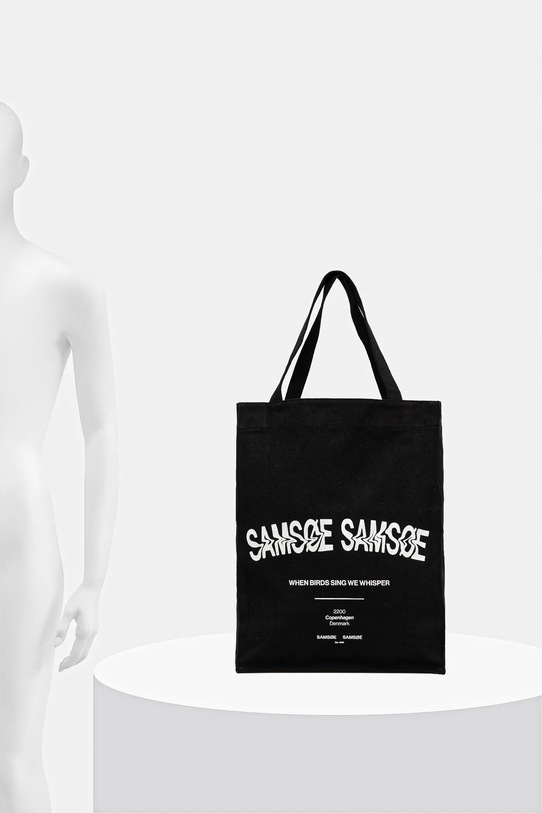 Samsoe Samsoe torebka bawełniana SAPRINT U25200001