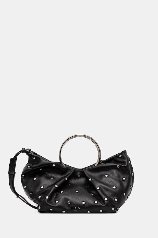 IRO torebka skórzana skóra licowa czarny WP47SUNBAGSTUDS