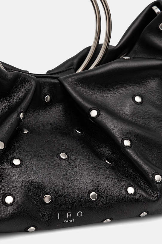 IRO torebka skórzana czarny WP47SUNBAGSTUDS