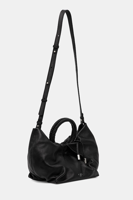 IRO torebka skórzana WP47SUNBAG czarny AW25