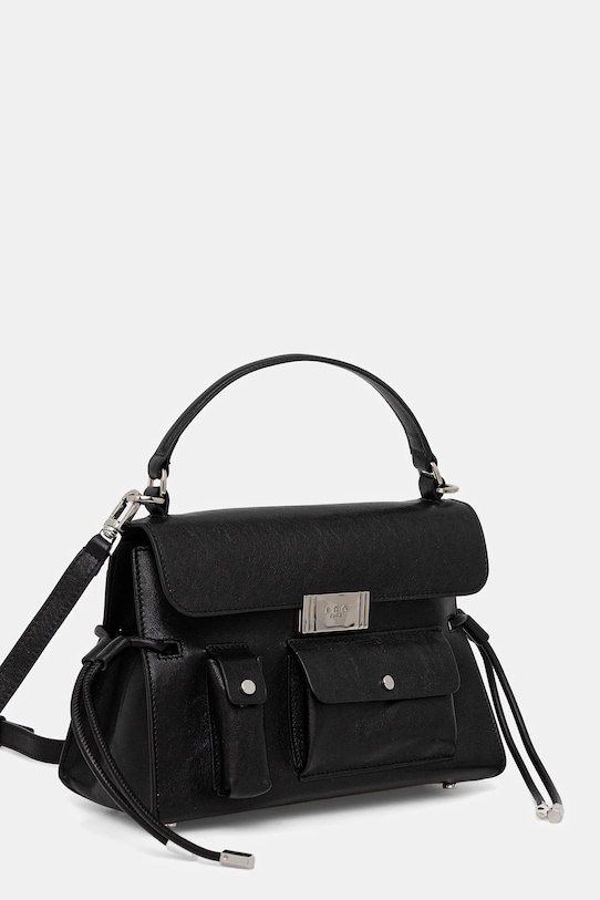 Kožna torba IRO WP159IRONOMADVI crna AW25