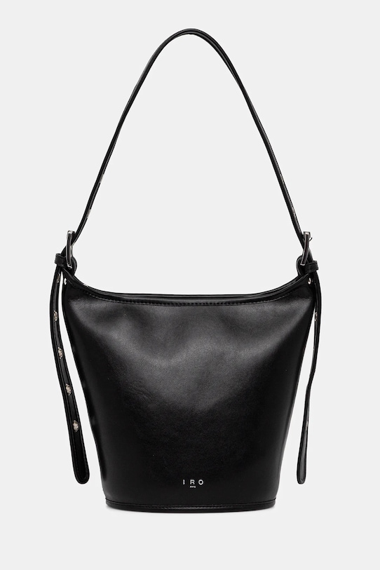 IRO torebka skórzana skóra licowa czarny WP144SMALLZYKE