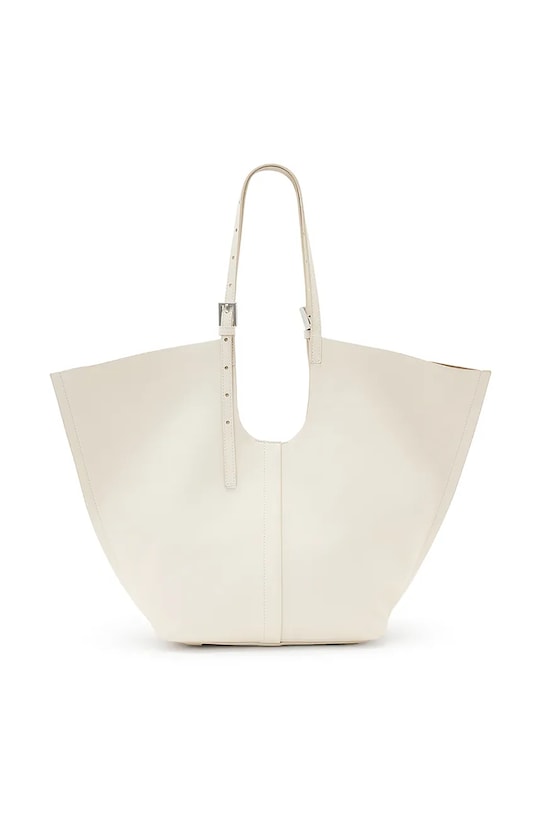 AllSaints torebka skórzana ARA skóra licowa biały W312XC