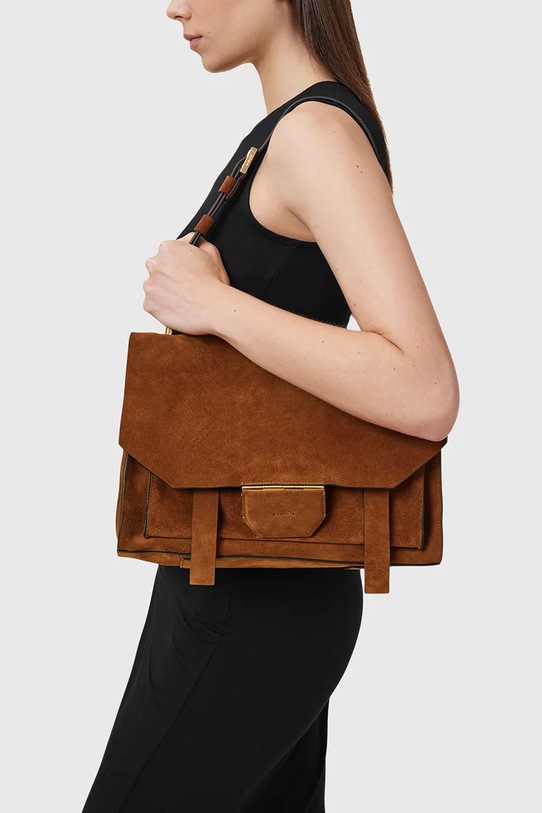 AllSaints geantă din nubuck URSA W321XC