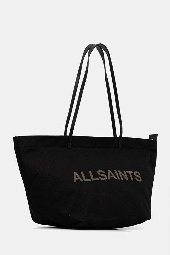Хлопковая сумка AllSaints SERAFINA W323XC чёрный AW25