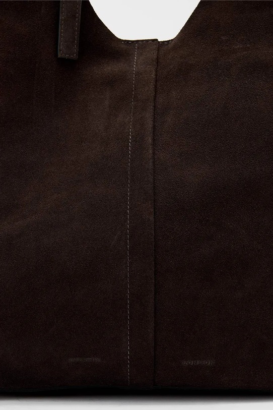 AllSaints torba zamszowa ARA W338XC brązowy