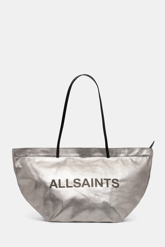 Сумочка AllSaints SERAFINA гладкий серебрянный W438XC