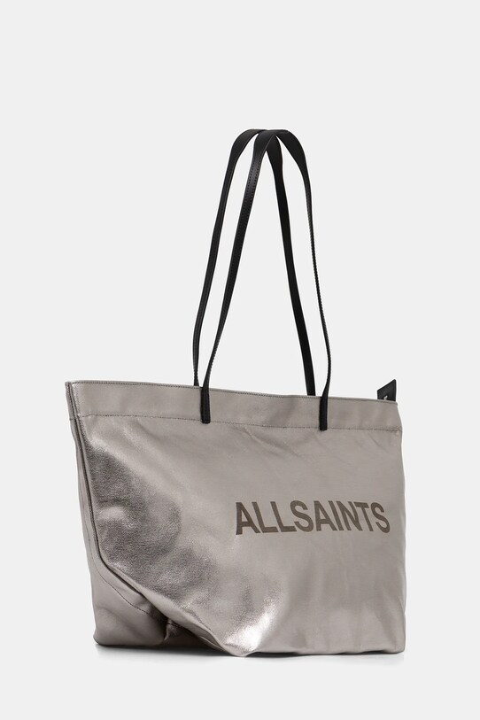 AllSaints torebka SERAFINA W438XC srebrny AW25