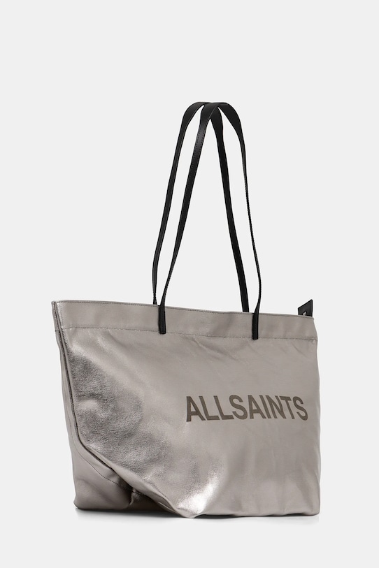 Τσάντα AllSaints SERAFINA W438XC ασημί AW25