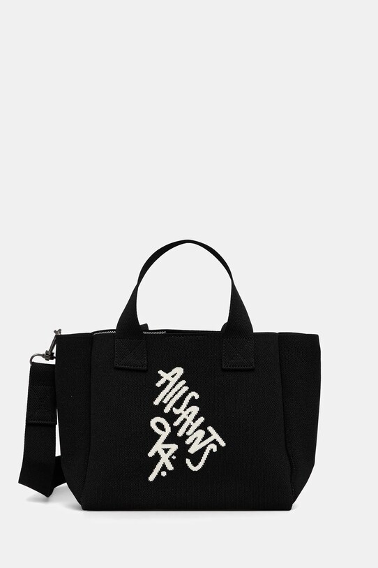 AllSaints poșetă IZZY nu incape in A4 negru W454XC