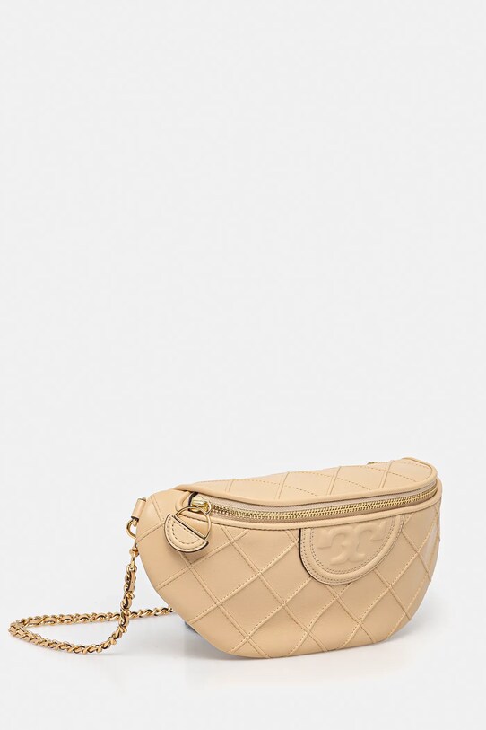 Kožna torba oko struka Tory Burch Fleming 160132.700 bež AW25