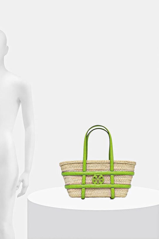 Tory Burch poșeta din rafie Ella Straw 169396.300