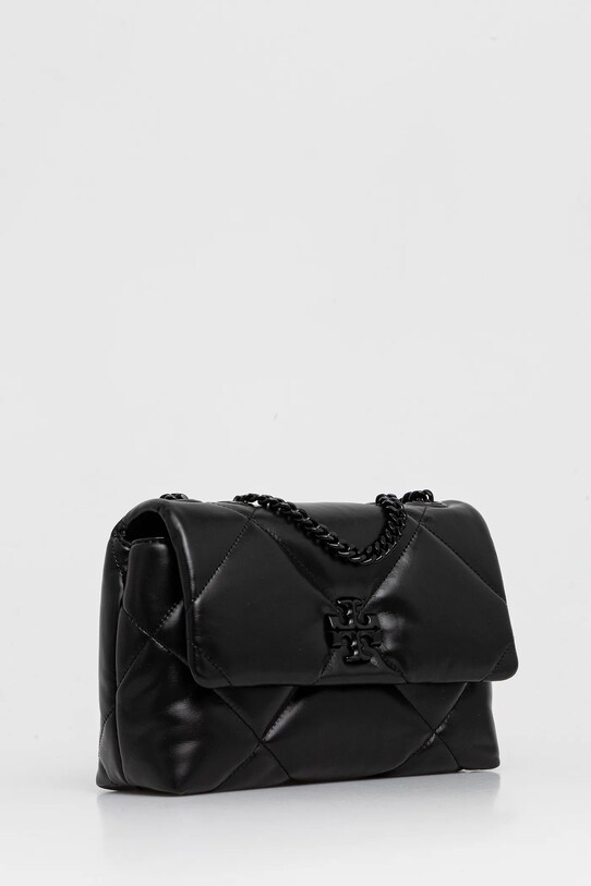 Tory Burch poșetă de piele Kira Diamond 170620.002 negru AW25