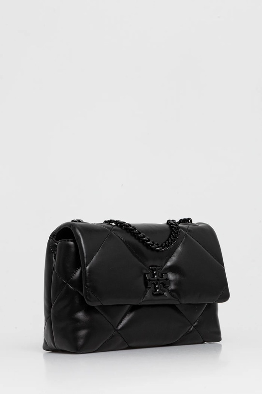 Kožená kabelka Tory Burch Kira Diamond 170620.002 čierna AW25