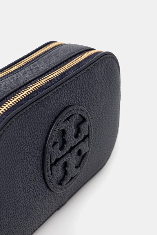 Tory Burch poșetă de piele Miller bleumarin 171955.405