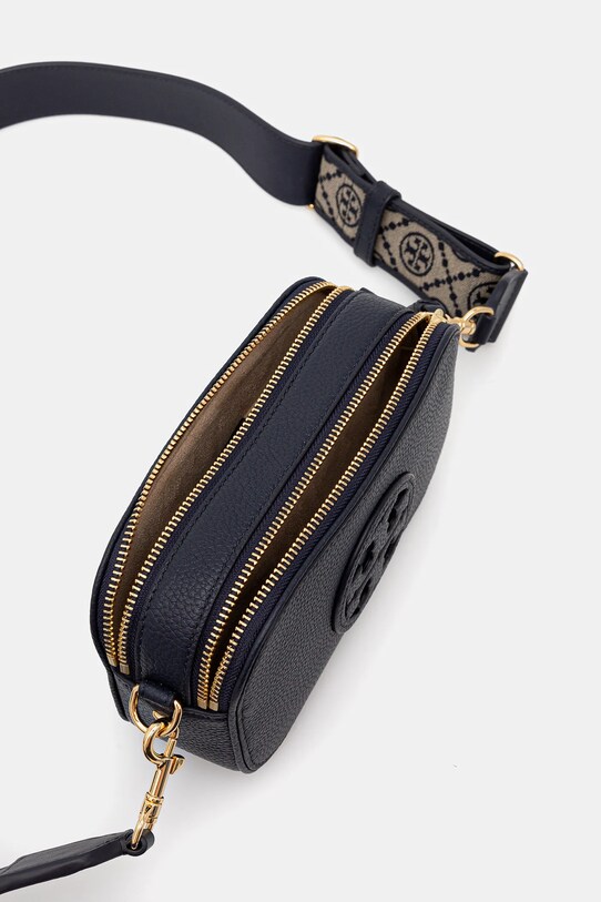Tory Burch poșetă de piele Miller 171955.405 bleumarin