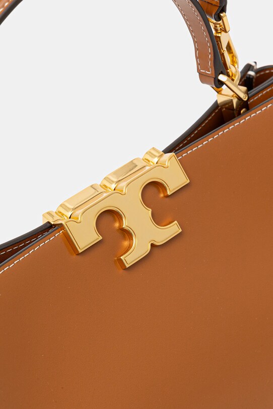 Tory Burch poșetă de piele Eleanor maro 137312.201