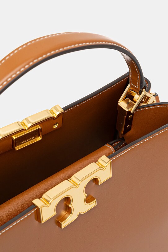 Tory Burch poșetă de piele Eleanor 137312.201 maro