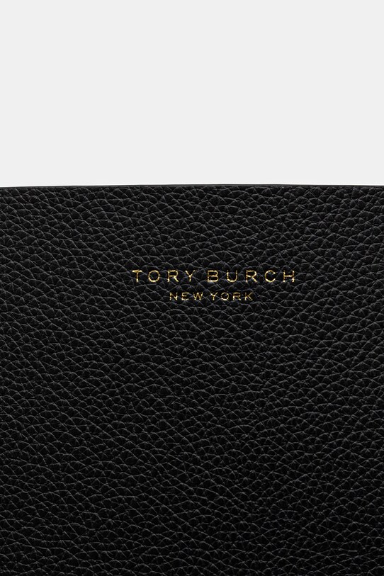 Tory Burch bőr táska Perry 169476.001 fekete AW25