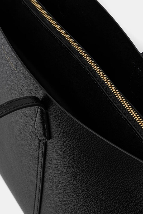 Tory Burch bőr táska Perry 169476.001 fekete