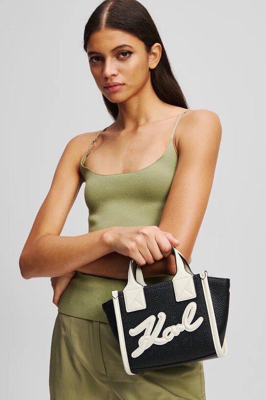 Karl Lagerfeld kézitáska A3W30028 fekete