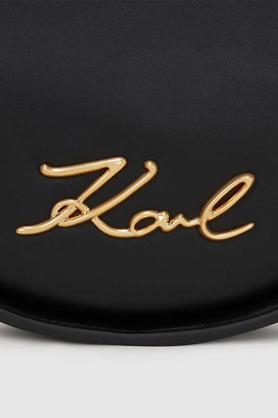Аксесуари Шкіряна сумочка Karl Lagerfeld K/SIGNATURE A3W30047 чорний