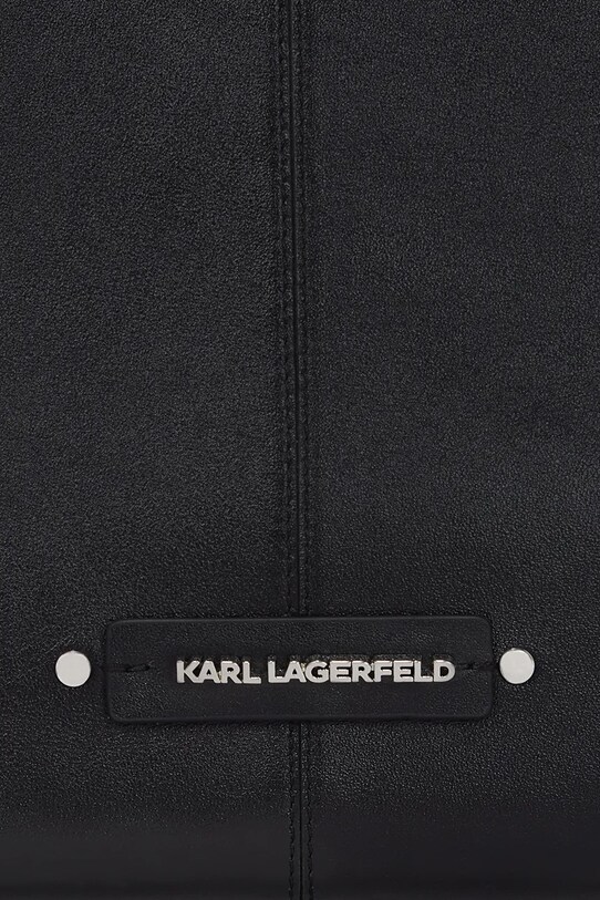 Аксесуари Шкіряна сумочка Karl Lagerfeld K/HARDWARE A3W30080 чорний