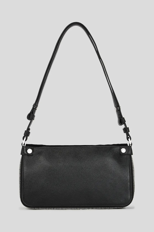 Шкіряна сумочка Karl Lagerfeld K/HARDWARE чорний A3W30083