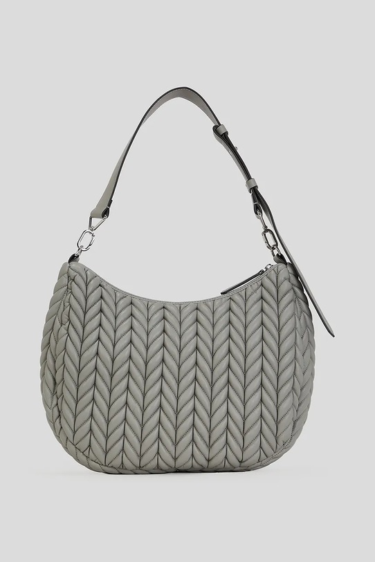 Karl Lagerfeld poșetă K/WEAVE gri A3W30147