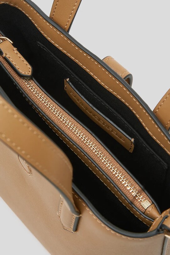 Кожаная сумочка Karl Lagerfeld K/AUTOGRAPH A3W30151 коричневый