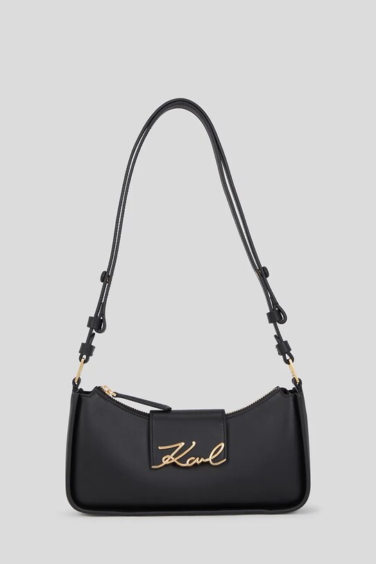 Karl Lagerfeld geantă imitatie de piele negru A3W30290